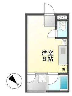 Azzurri池下【1階】の間取り