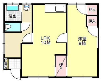 福岡県福岡市東区香椎3丁目【一戸建】の間取り