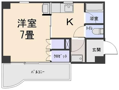 ユングハイム小幡【3階】の間取り