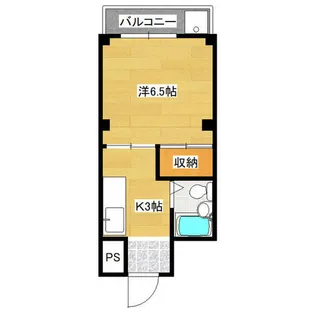 ミヤビビル【303号室】の間取り