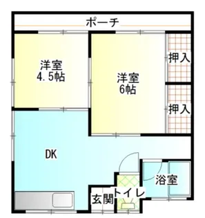 サンシャイン上町【202号室】の間取り