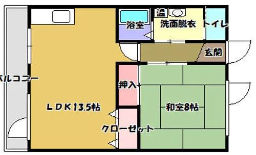 シルク21【2階】の間取り