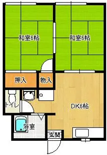 ファミール・ナカガワ【101号室】の間取り