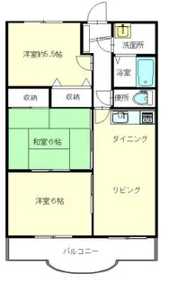 エスマール杉【3階】の間取り