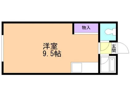 COSMO Ⅱ【205号室】の間取り