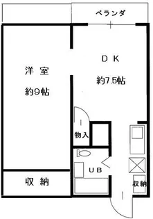 サクラビル【4階】の間取り