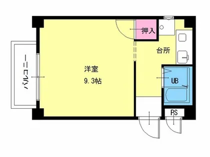 セントラルハイツ本山【2階】の間取り