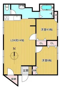 アイ・システムビル【2F号室】の間取り