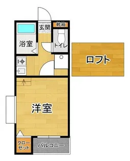 シャトレ大保【1階】の間取り