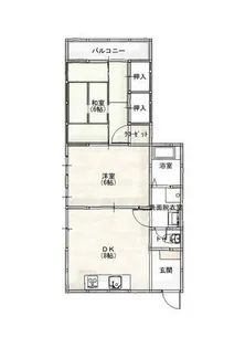 りんごマンション【3階】の間取り