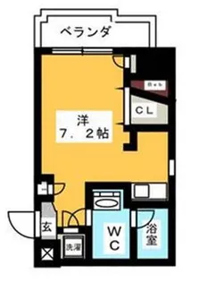 SK BUILDING-5【5D号室】の間取り