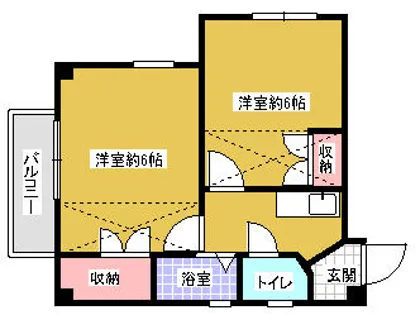 チェリーヒルズ【302号室】の間取り