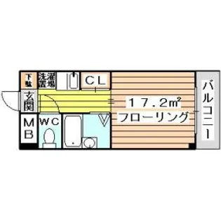 モリハイム瑞光【202号室】の間取り