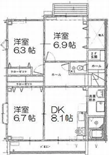 ネクステージルミエール【2階】の間取り