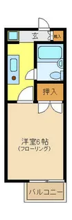 パストラルM【201号室】の間取り