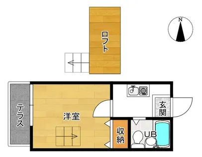 メゾン泉台第2【1階】の間取り