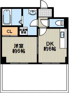 ライベス春日野【601号室】の間取り