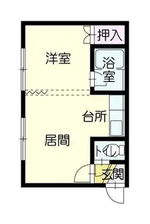ヴィプレ2条A【2階】の間取り