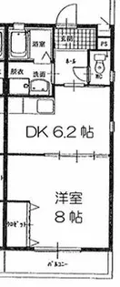 メゾンK【2階】の間取り