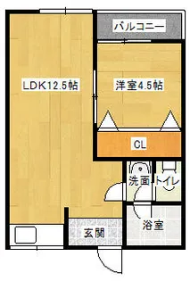 MAYUMIハイツ3番館【10号室】の間取り