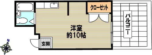 光洋ハイツ【305号室】の間取り
