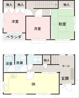 京都府舞鶴市丸山口町【一戸建】の間取り