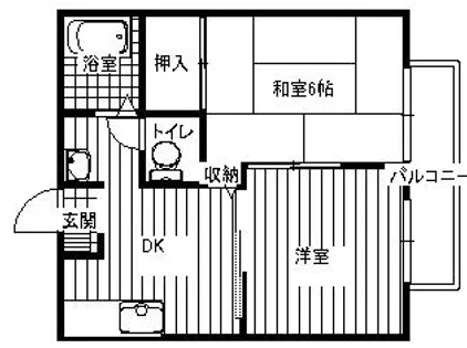ハオスフロイデ【A101号室】の間取り