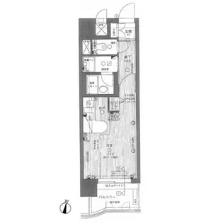 ライオンズマンション黒崎【6階】の間取り