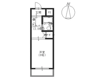 メゾン光洋【107号室】の間取り