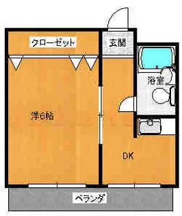ナビハイム柏原Ⅱ【1階】の間取り