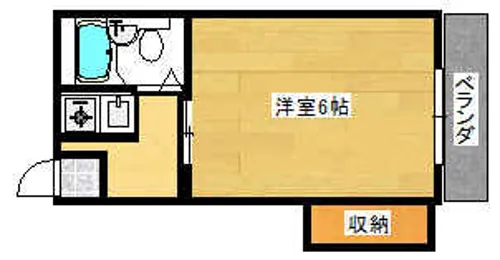 ウインライフ清水【9階】の間取り