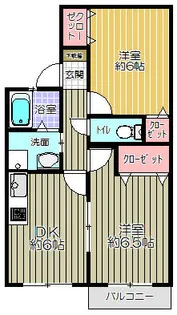 紅葉ヶ丘フォーテックⅠ【2階】の間取り