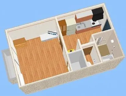 ロードプレイス【201号室】の間取り