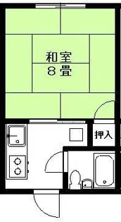 元宮ハイム【203号室】の間取り