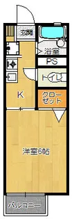 ヴィンテージハイツ【2階】の間取り