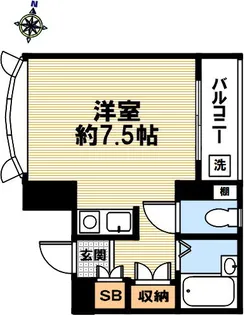 タカハイツ【102号室】の間取り