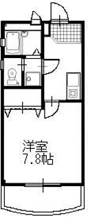 フェアーウインド【202号室】の間取り