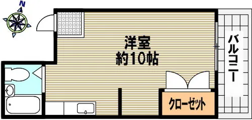 兵庫県神戸市灘区篠原台【マンション】の間取り