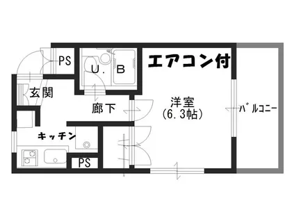 ふたばマンション【103号室】の間取り