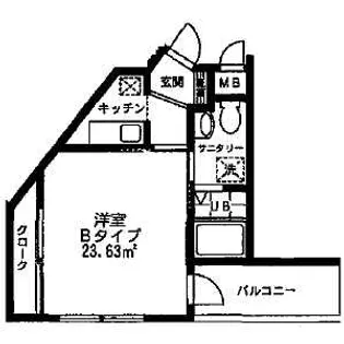 BlueSeaマンション【602号室】の間取り