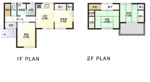 愛知県名古屋市守山区小幡南3丁目【一戸建】の間取り