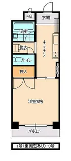 ラミエーヌ【2階】の間取り