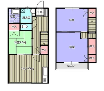 メゾン高橋【103号室】の間取り