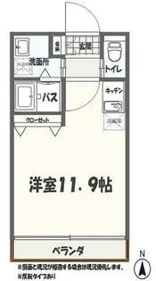 I-STAGE東岩田【2階】の間取り