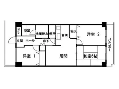 ソレーユ キチコウ【3階】の間取り