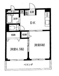 PLUS(プラス)【303号室】の間取り