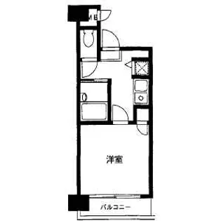 ダイナコート小倉下到津Ⅱ【406号室】の間取り