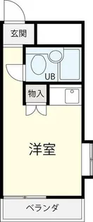 ホワイトパレス五番館【409号室】の間取り