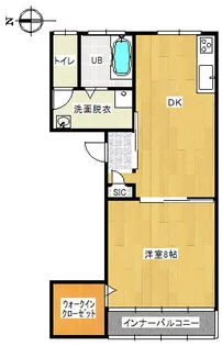 吉永ビル【2階】の間取り