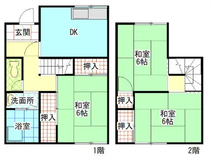 和歌山県和歌山市向【一戸建】の間取り